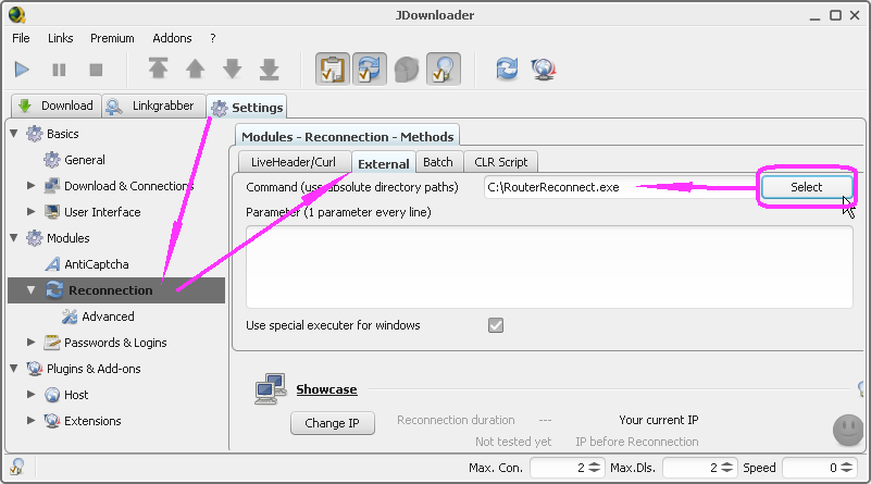 jdownloader 2 deutsch anleitung